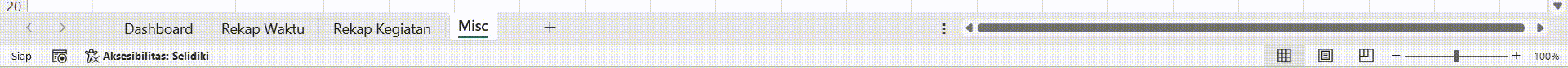 UX Header Excel Simpan File